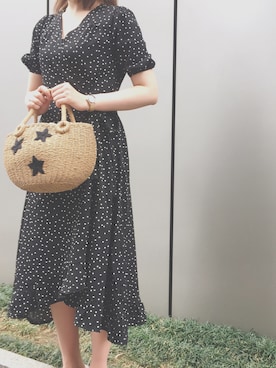 「RANAN（ラナン）のアイテム」を使った、rananさん（レディース・160cm）の春コーディネート