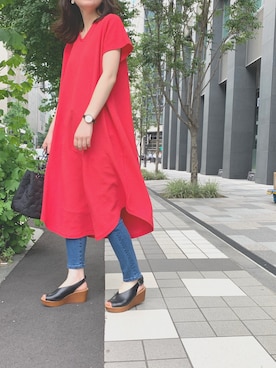 「RANAN（ラナン）のアイテム」を使った、rananさん（レディース・158cm）の夏コーディネート