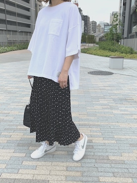 「RANAN（ラナン）のアイテム」を使った、rananさん（レディース・158cm）の夏コーディネート