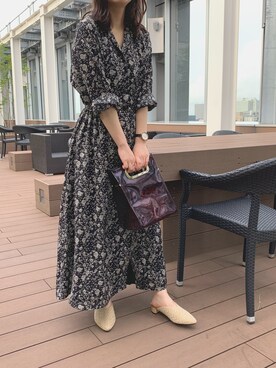 「RANAN（ラナン）のアイテム」を使った、rananさん（レディース・155cm）の夏コーディネート