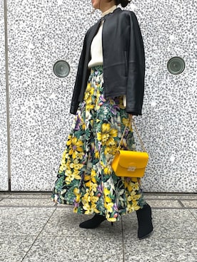 「RANAN（ラナン）のアイテム」を使った、rananさん（レディース・160cm）の秋コーディネート