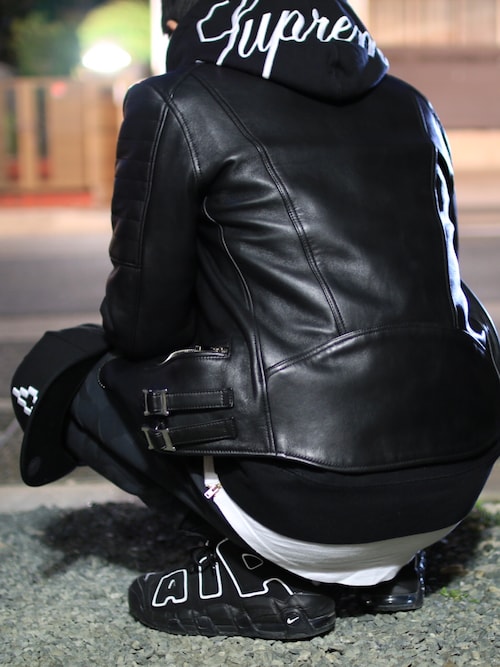 LITHUM HOMME リチウムオム　ラムレザーライダースジャケット LITHIUM HOMME （リチウムオム） ラムレザーダブルライダース