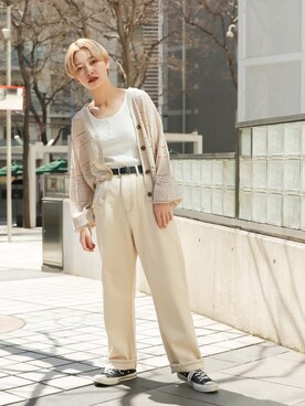 kutir_officialさん（レディース・159cm）の春コーディネート