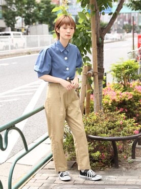 kutir_officialさん(レディース・162cm)の春コーディネート