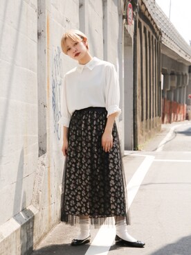 kutir_officialさん（レディース・159cm）の春コーディネート