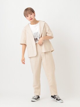 kutir_officialさん（レディース・159cm）の春コーディネート
