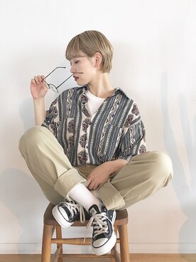 kutir_officialさん（レディース・159cm）の夏コーディネート