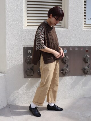 秋感のある柄コーデ Mahoのお気に入りフォルダ Wear