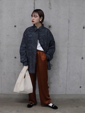 kutir_officialさん（レディース・159cm）の秋コーディネート