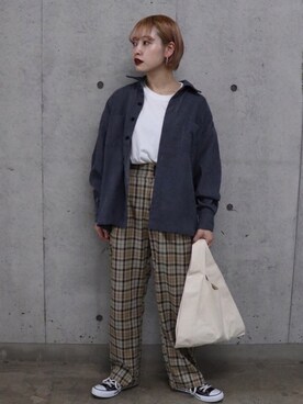 kutir_officialさん（レディース・159cm）の秋コーディネート