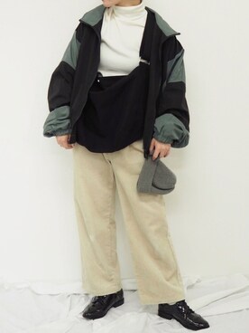 「kutir（クティール）のアイテム（帽子）」を使った、kutir_officialさん（レディース・159cm）の秋コーディネート