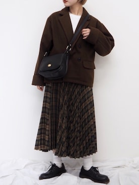 kutir_officialさん（レディース・159cm）の秋コーディネート