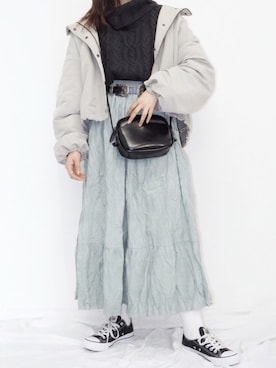 kutir_officialさん（レディース・160cm）の冬コーディネート