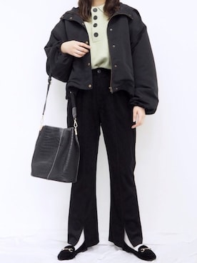 kutir_officialさん（レディース・160cm）の冬コーディネート