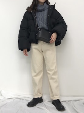 kutir_officialさん（レディース・160cm）の冬コーディネート