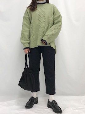 kutir_officialさん（レディース・160cm）の冬コーディネート