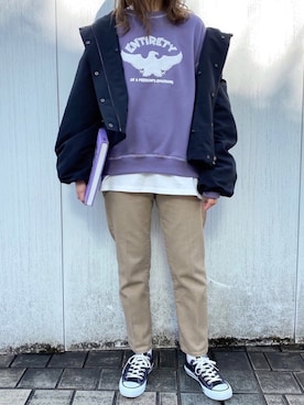 kutir_officialさん(レディース・160cm)の冬コーディネート