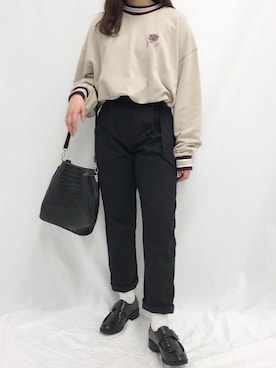 kutir_officialさん（レディース・160cm）の冬コーディネート