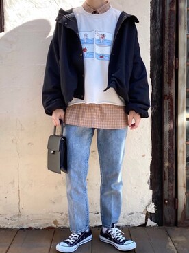 kutir_officialさん（レディース・159cm）の冬コーディネート