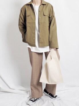 kutir_officialさん（レディース・159cm）の春コーディネート