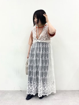 「kutir（クティール）のアイテム（ワンピース/ドレス）」を使った、kutir_officialさん（レディース・148cm）の春コーディネート