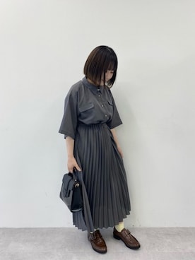 「kutir（クティール）のアイテム（ワンピース/ドレス）」を使った、kutir_officialさん（レディース・148cm）の夏コーディネート
