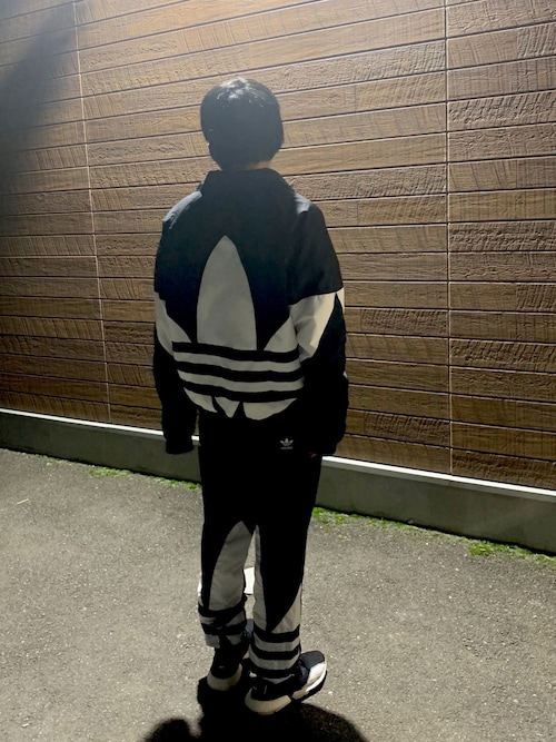 90s adidas アディダス トラックパンツ y2k トレフォイル ピンク アディダス ファイヤーバード ルーズ トラックパンツ - ピンク