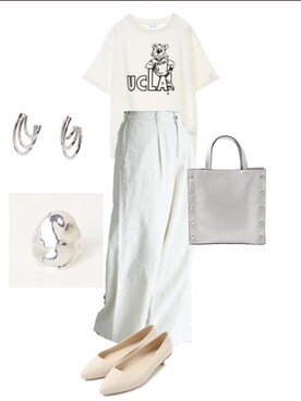 mamamaiさん（レディース・159cm）の夏コーディネート