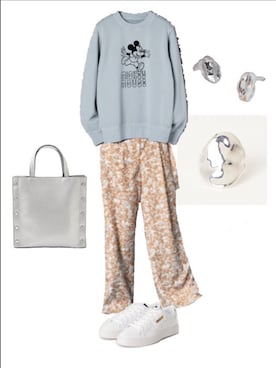 mamamaiさん（レディース・159cm）の春コーディネート