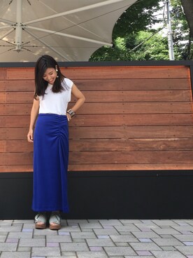 「アイテム（イヤリング）」を使った、AYANOさん（レディース・152cm・20代）の夏コーディネート
