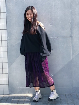 AYANOさん（レディース・152cm）の春コーディネート