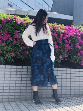 AYANOさん（レディース・152cm）の春コーディネート