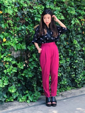 AYANOさん（レディース・152cm）の春コーディネート