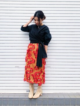 AYANOさん（レディース・152cm）の春コーディネート