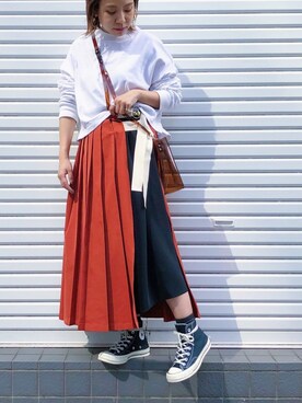 【新品未使用タグ付】UNITED TOKYO フラワーレイヤードスカート