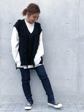 AYANOさん（レディース・152cm）の秋コーディネート