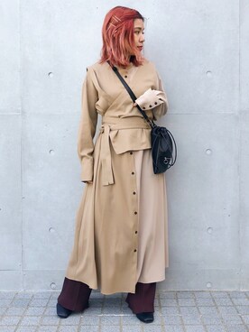 AYANOさん（レディース・152cm）の冬コーディネート