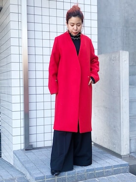 AYANOさん（レディース・152cm）の冬コーディネート