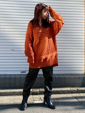 AYANOさん(レディース・152cm)の秋コーディネート