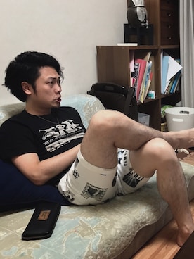 「Marc by Marc Jacobs（マークバイマークジェイコブス）のアイテム（財布/小物）」を使った、Kenichiro Matsumotoさん（メンズ・165cm）の冬コーディネート