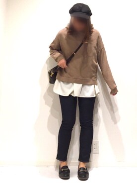 みゆきちさん（レディース・161cm）の冬コーディネート