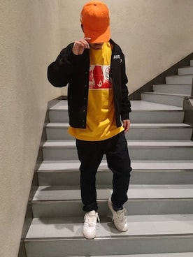 スタジャン アンドサンズ andsuns 美品 M ストリート 51wO13+OB-L._SY350_QL65_.jpg