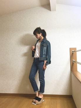 「hiromichi BY HIROMICHI NAKANO（ヒロミチ バイ ヒロミチナカノ）のアイテム（ジャケット/アウター）」を使った、Sakuraさん（レディース・158cm）の秋コーディネート