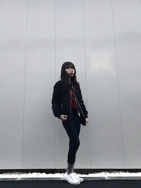 「オルチャンファッション」｜「アイテム（その他）」を使った、Sakuraさん（レディース・158cm）の秋コーディネート
