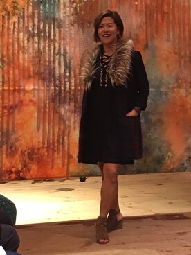 「アイテム（ダウンベスト、その他）」を使った、jakbhealthyさん（レディース・155cm）の春コーディネート