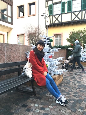 「COLMAR」｜橘子橘子我是桔子さん（レディース・163cm）の冬コーディネート