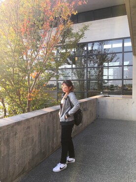 「Roots Canadaのアイテム（ジャケット/アウター）」を使った、Monpbeverさん（レディース・160cm）の春コーディネート