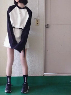 ベルトを使った スウェットワンピース のコーディネート一覧 ユーザー その他ユーザー Wear