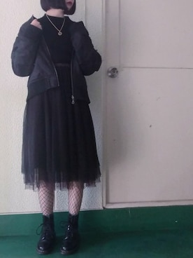 小野 さん（レディース・157cm）の冬コーディネート