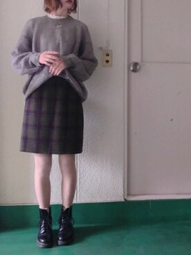 小野 さん（レディース・157cm）の冬コーディネート